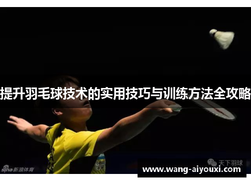 提升羽毛球技术的实用技巧与训练方法全攻略